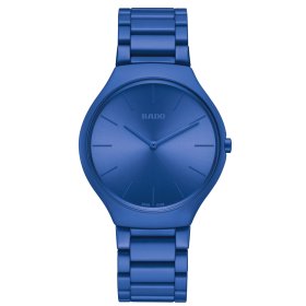 Unisex, Rado True Thinline Les Couleurs™ Le Corbusier Spectacular Ultramarine 4320K R27092622
