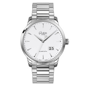 Unisex, Glashütte Original Senator Excellence Panoramadatum 1-36-03-05-02-71