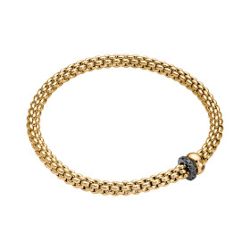         Gelbgold, Armschmuck, FOPE Solo Flex'it Armband 62406BX_PN_G_1GX_00M