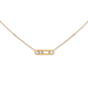 Gelbgold, Halsschmuck, Messika Move Classique Baby Halskette 04323-YG