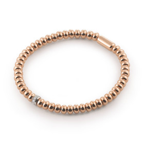 Roségold, Armschmuck, Al Coro Stretchy Armband A390R