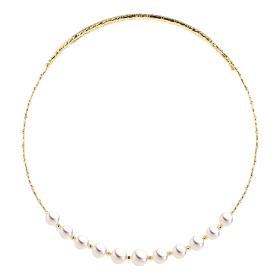 Gelbgold, Halsschmuck, Hesse Perl-Collier 216.0728