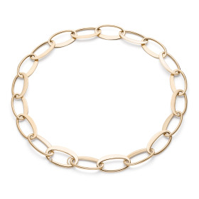 Roségold, Halsschmuck, IsabelleFa Halskette Écaille 16 13600/50BKL-ROS