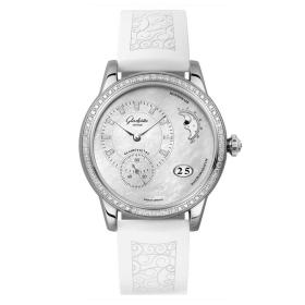 Unisex, Glashütte Original PanoMatic Luna 1-90-12-01-12-04