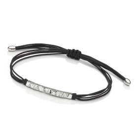 Weißgold, Armschmuck, Schmuckwerk Alpen Textilband GA815-WG