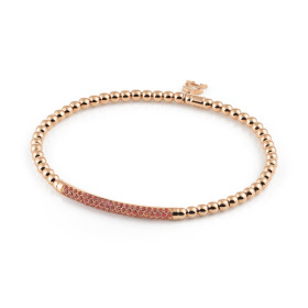 Roségold, Armschmuck, Al Coro Stretchy Armband A350OSR17