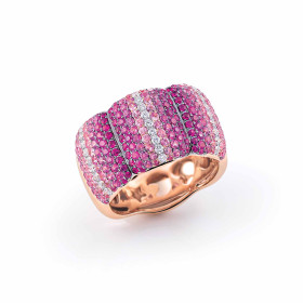 Roségold, Ringe, Al Coro La Piazza Ring NR888SPR