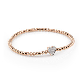 Roségold, Armschmuck, Al Coro Stretchy Armband A160R