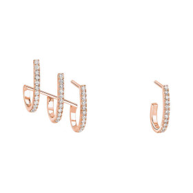 Roségold, Ohrringe, Messika Gatsby Multi-Créoles  06503-PG