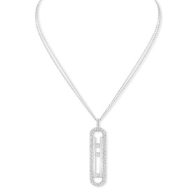 Weißgold, Halsschmuck, Messika Move 10th Diamantkette 07228-WG