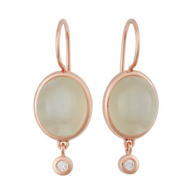 Roségold, Ohrringe, Bron Sushi Ohrhänger 8OR4862MWCBR