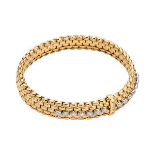 Weißgold, Armschmuck, FOPE Panorama Flex'it Armband, Ref: 58504BX_BB_G_GBX_00L