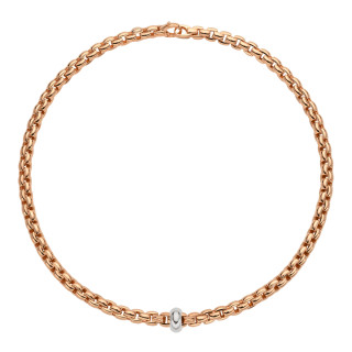 Roségold, Halsschmuck, FOPE Eka Flex'it Collier, Ref: 70705CX_XX_R_XBX_043