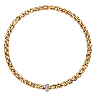 Weißgold, Halsschmuck, FOPE Eka Flex'it Collier, Ref: 60711CX_PB_G_XBX_043