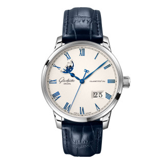  Glashütte Original Senator Excellence Panoramadatum Mondphase, Ref: 1-36-24-05-02-61