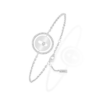 Weißgold, Armschmuck, Messika Lucky Move PM Armband, Ref: 07540-WG