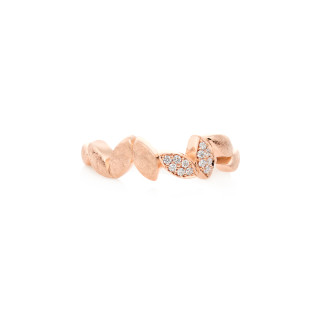 Roségold, Ringe, Bron Poppy Petal Ring, Ref: 8RR4933MBR2