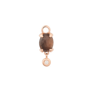 Roségold, Ohrringe, Bron Catch Ohrschmuck, Ref: 8OR4871BSBBR