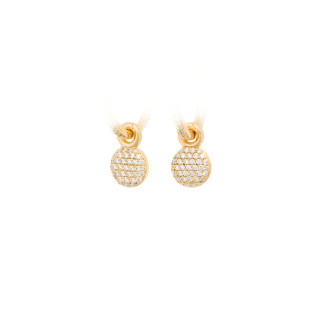 Gelbgold, Ohrringe, Bron Stardust Ohrschmuck, Ref: 8OG4797BR