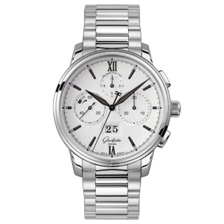 Glashütte Original Senator Chronograph Panoramadatum, Ref: 1-37-01-05-02-71