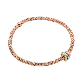 Weißgold, Armschmuck, FOPE Prima Flex'it Armband, Ref: 74408BX_XX_R_RBG_00S