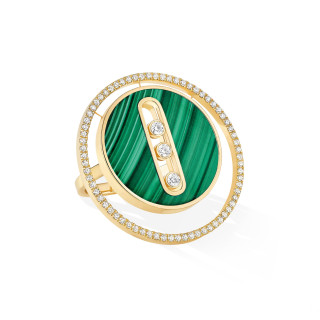 Gelbgold, Ringe, Messika Lucky Move Ring GM Malachit, Ref: 11274-YG