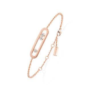 Roségold, Armschmuck, Messika Move Classique Ciselé Armband, Ref: 14586-PG