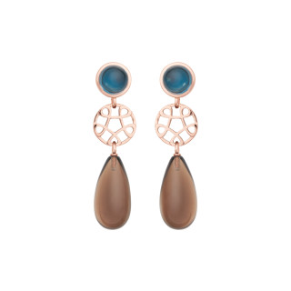 Roségold, Ohrringe, Bron Toujours Ajour Ohrschmuck, Ref: 8OR4819TLCSQD