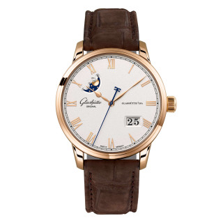  Glashütte Original Senator Excellence Panoramadatum Mondphase, Ref: 1-36-24-02-05-62