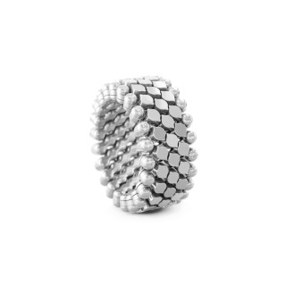 Weißgold, Ringe, Serafino Consoli Brevetto Multi-Size Ring, Ref: RMS 5N2 WG
