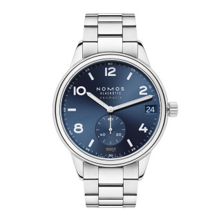  NOMOS Glashütte Club Sport neomatik 42 Datum blau, Ref: 782