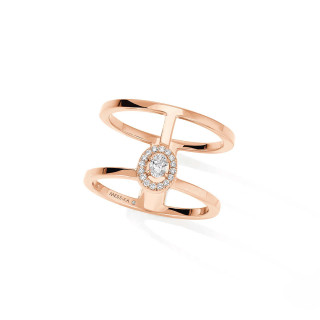 Roségold, Ringe, Messika Glam'Azone 2 Rows Ring, Ref: 06173-PG