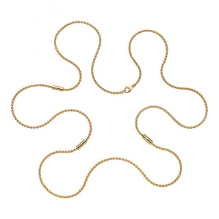 Gelbgold, Halsschmuck, FOPE Aria lange Halskette, Ref: 89203CX_BB_G_GGG_090