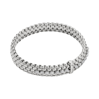 Weißgold, Armschmuck, FOPE Panorama Flex'it Armband, Ref: 58504BX_BB_B_BBX_00S