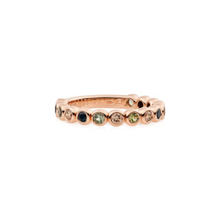 Roségold, Ringe, Bron Confetti Ring, Ref: 8RR4893KIWI