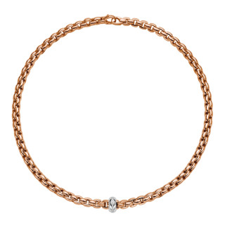 Weißgold, Halsschmuck, FOPE Eka Flex'it Collier, Ref: 70705CX_BB_R_XBX_043