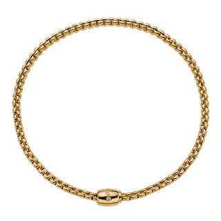 Gelbgold, Halsschmuck, FOPE Eka Flex'it Halskette, Ref: 07F10CX_BB_G_XGX_043