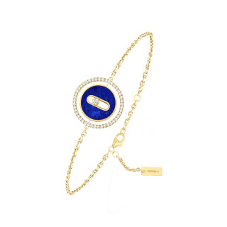 Gelbgold, Armschmuck, Messika Lucky Move Armband KM Lapislazuli, Ref: 11979-YG