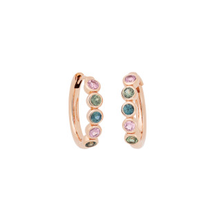 Roségold, Ohrringe, Bron Confetti Ohrschmuck, Ref: 8OR4899BRAVO