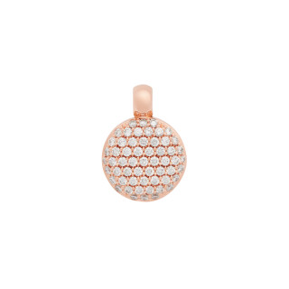 Roségold, Halsschmuck, Bron Stardust Anhänger, Ref: 8HR3426BR
