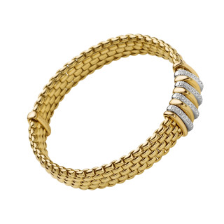 Weißgold, Armschmuck, FOPE Panorama Flex'it Armband, Ref: 58804BX_BB_G_GBX_0XL