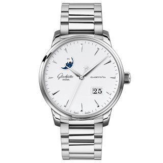 Glashütte Original Senator Excellence Panoramadatum Mondphase, Ref: 1-36-04-05-02-71