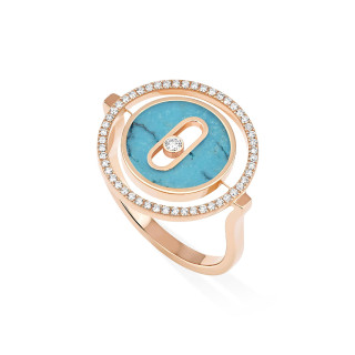 Roségold, Ringe, Messika Lucky Move Ring KM Türkis, Ref: 12098-PG