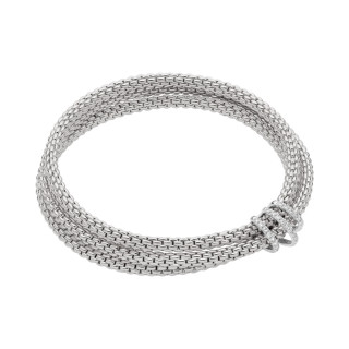 Weißgold, Armschmuck, FOPE Prima Flex'it Armband, Ref: 75108BX_PB_B_XBX_00L