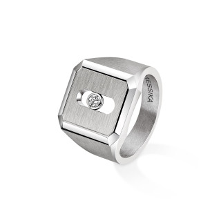 Titan, Ringe, Messika Move Titanium Naturel Siegelring, Ref: 13771-TN
