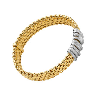 Gelbgold, Armschmuck, FOPE Panorama Flex'it Armband, Ref: 58804BX_PB_G_XBX_0XS