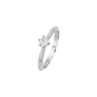 Platin, Ringe, Juwelier Jasper Schmuck Solitär-Brillantring, Ref: 001.130798