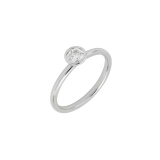 Weißgold, Ringe, Juwelier Jasper Schmuck Atelier Jasper Brillantring, Ref: 001.132299