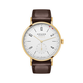  NOMOS Glashütte Tangente Gold Neomatik 38 Update Doré, Ref: 196