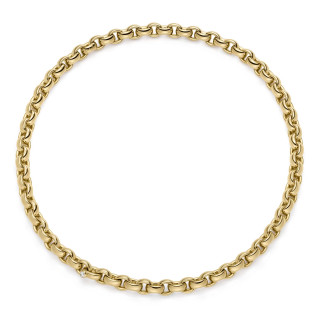 Gelbgold, Halsschmuck, IsabelleFa Collier "ChaCha 8", Ref: 04108/45BKL-GG